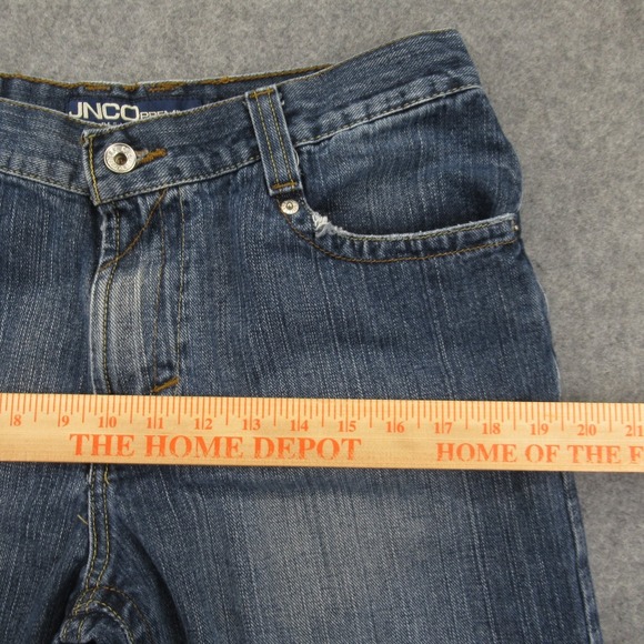 JNCO Boys Jeans W20 Blue Wash Baggy 100%‎ Cotton Medium Rise - Picture 6 of 16